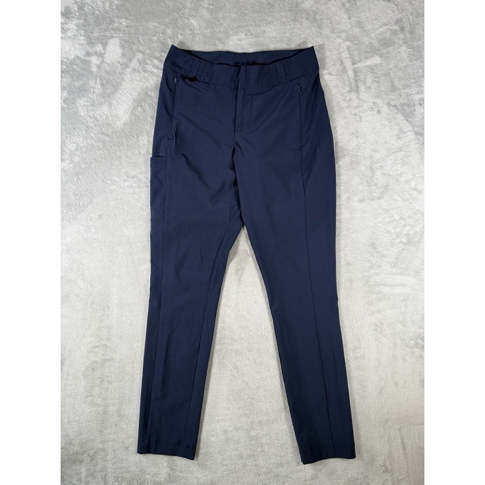 Columbia PFG Pants Womens 4 Blue Ultimate Catch‎ Roll UP OffShore Fishing Hiking